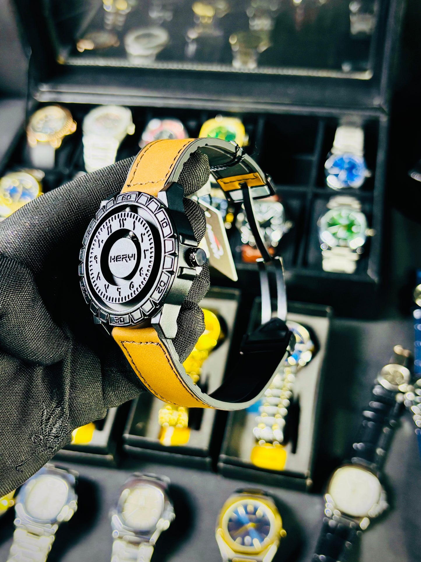 Bearing Magnetic| Luxury men's Watch