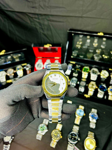 BTW Business Class Limited Edition – Arabic Two-Tone Ultra Chain Watch