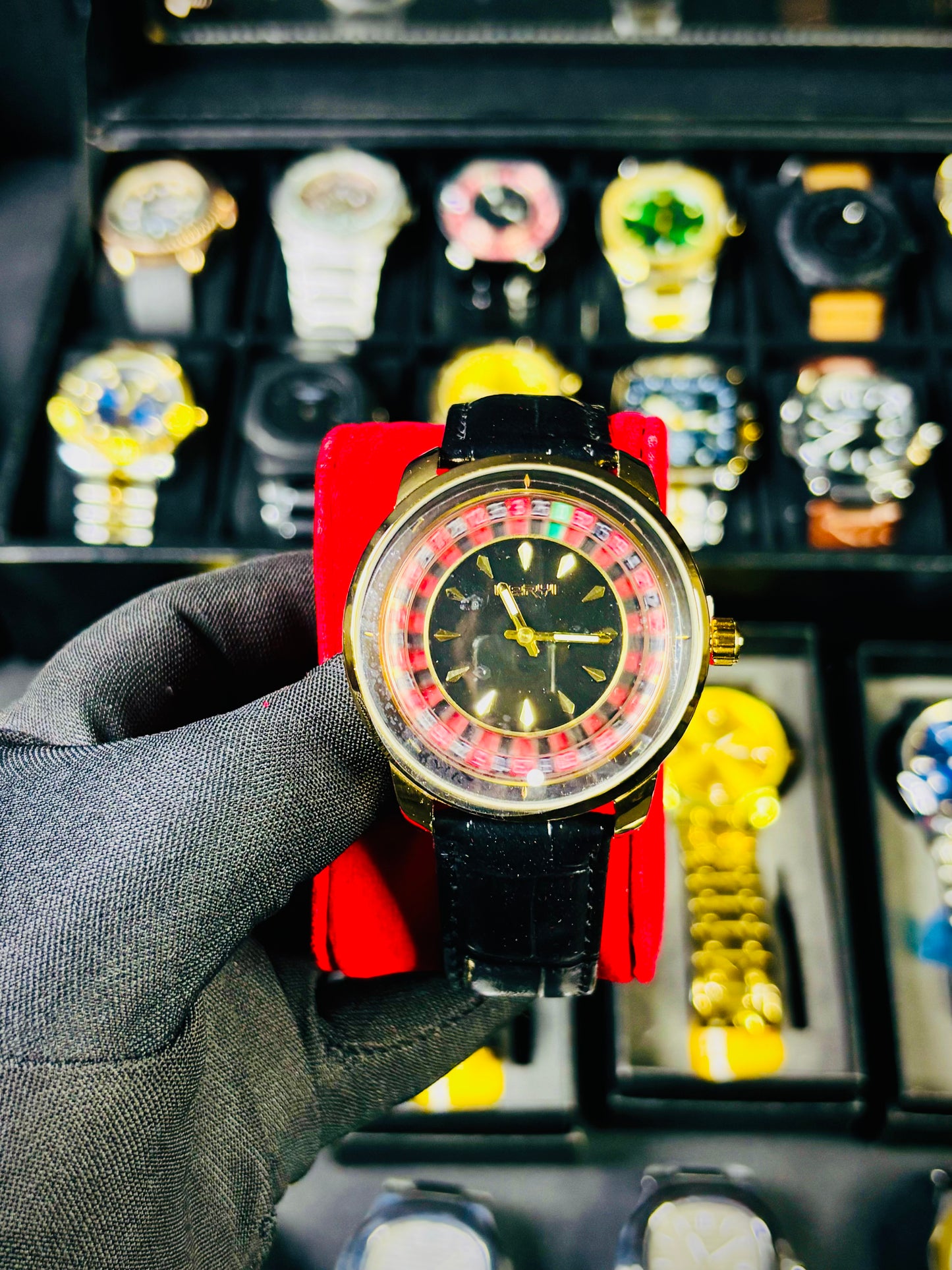 “2025 Special  watch inspired by casino table designs”